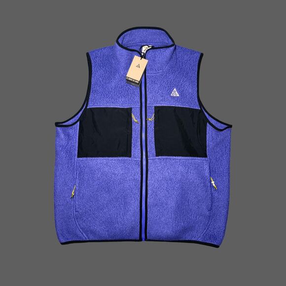 Nike Acg Arctic Wolf Vest Persian Violet Size XL NWT $140 MSRP FN2448-510 - Picture 1 of 10